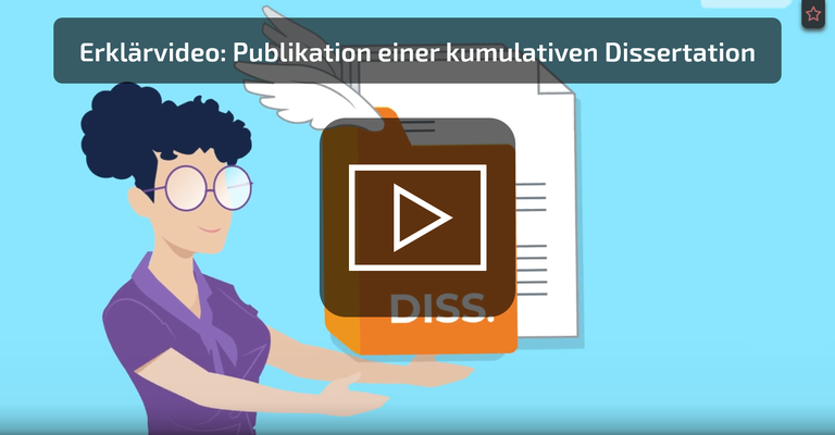 Erklärvideo: Open-Access-Publikation einer kumulativen Dissertation