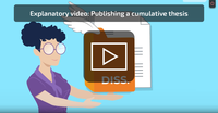 Explanatory video: Publishing a cumulative thesis