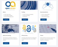 New Website of the Open Access Service Center